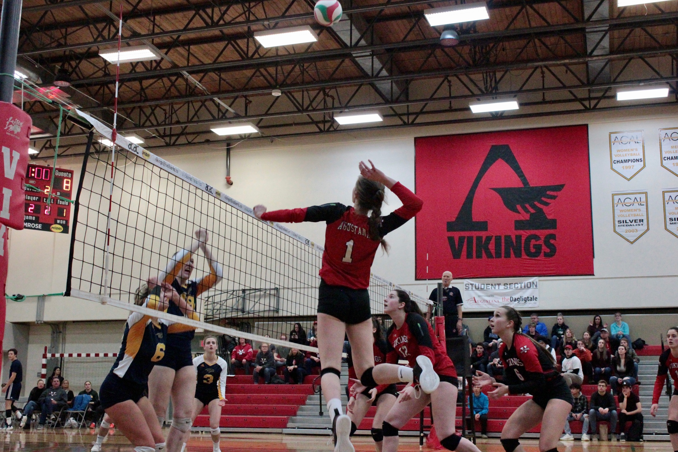 Vikings continue to shine in win over Huskies
